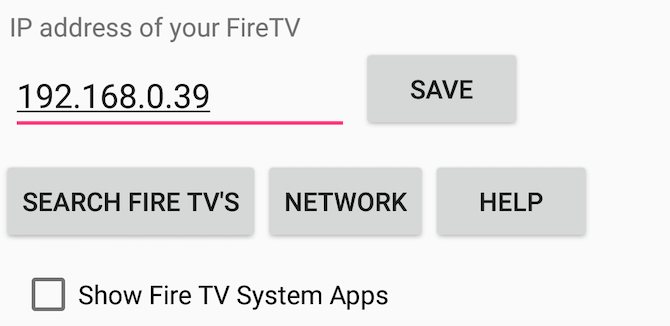 apps2fire se conectează la fire stick