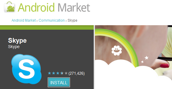 skype pentru Android