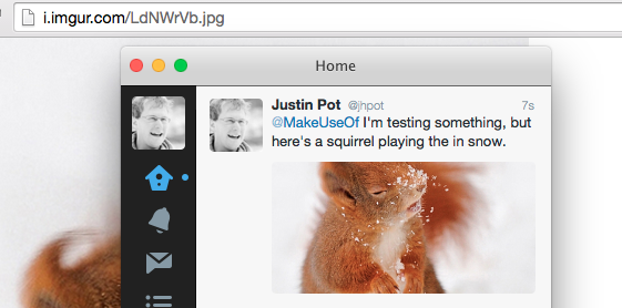 Personalizați aproape orice pe Mac-ul dvs. cu EasySIMBL imgur încorporați aplicația Mac twitter