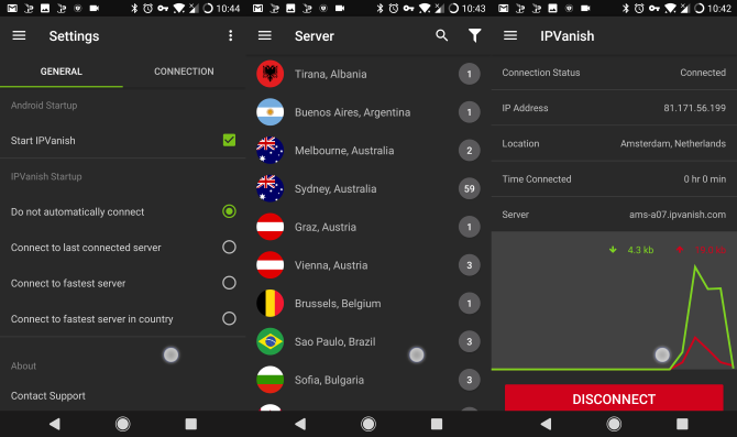 Revizuire în profunzime: IPVanish - VPN flexibil, de încredere pentru fiecare dispozitiv muo promovat pentru aplicația android ipvanish