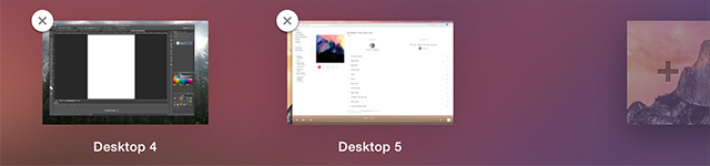 Cum să utilizați mai multe desktop-uri în Mac OS X newdesktop