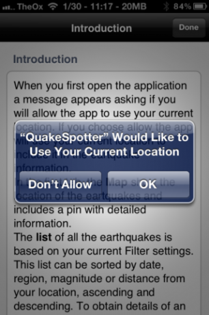 Quake Spotter - Un mod ușor de utilizat pentru a urmări cutremurele [iOS, aplicații plătite gratuit] QuakeSpotter01