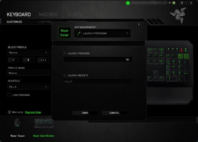 Au o tastatură Razer? Înregistrarea macro-urilor este ușoară cu programul de lansare a sinapsei Razer Synapse