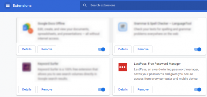 Lastpass extensie cromată