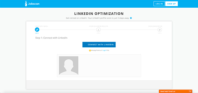 Jobscan Premium Account LinkedIn Optimizare