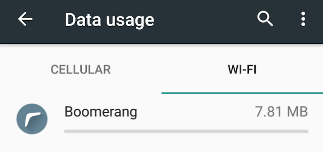 android-notificări de bumerang date de utilizare