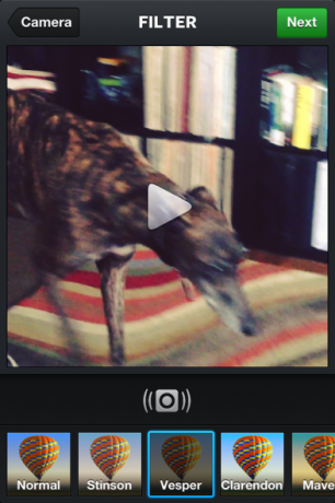 Filtru video Instagram