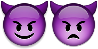 diavol imp emoji emoticon