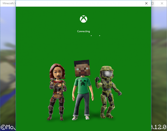 Conectare la Minecraft Xbox