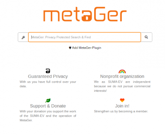 Cele mai bune 5 motoare de căutare private care vă respectă datele Private Search Metager