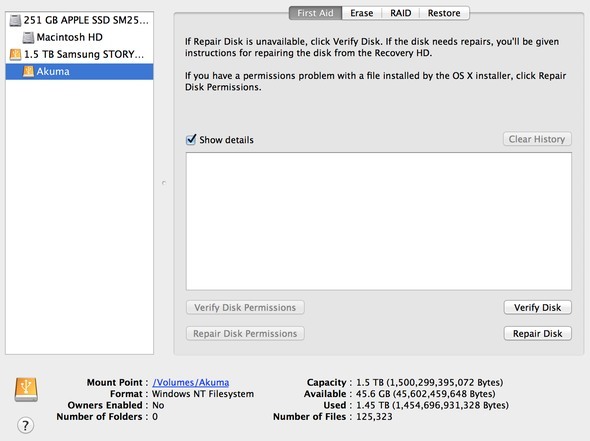Paragon NTFS Pentru Mac OS X Revizuirea utilității discului xn