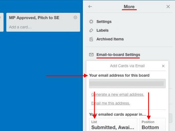 Trello-mail-to-board