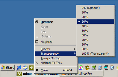 Mențineți Windows pe partea de sus și minimalizați tava cu PowerMenu powermenu02