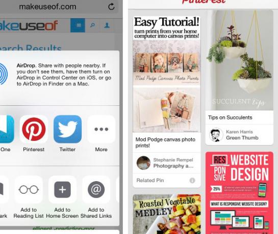 Actualizare Pinterest