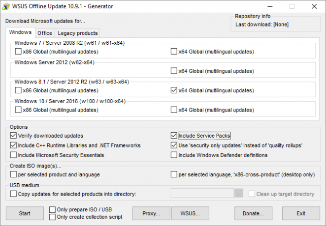 Windows Update nu va funcționa pe Windows 7 și 8.1 Funcționarea pe un nou hardware WSUS Offline UpdateGenerator 670x465