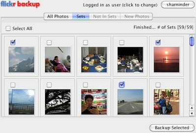 backup flickr