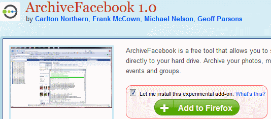 Addive ArchiveFacebook