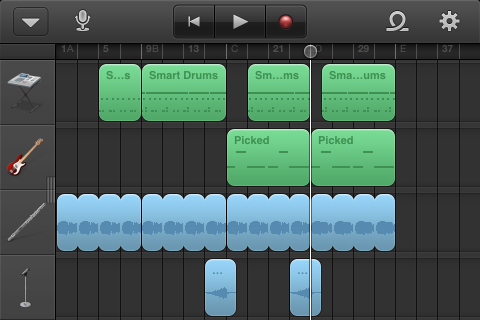 5 motive pentru a cheltui 5 dolari pe GarageBand pentru iOS [iPad, iPhone și iPod Touch] secvențier band