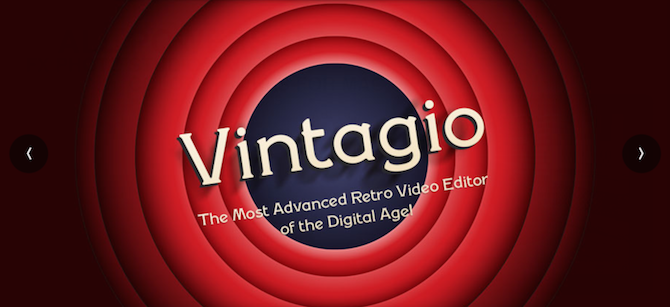 aplicație video vintagio