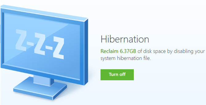 CleanMyPC-Hibernarea