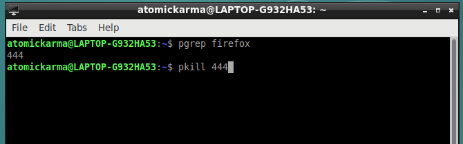 Ucideți o aplicație Linux cu comanda pkill