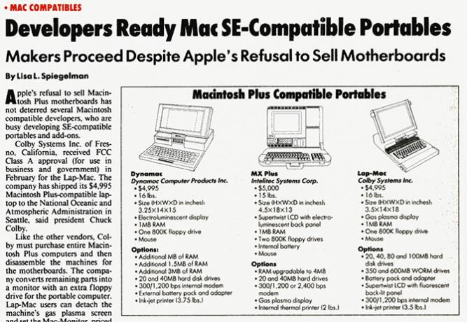 InfoWorld Mac portabile