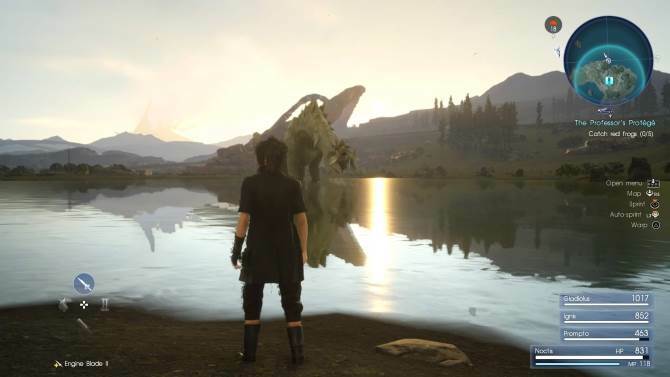 captură de ecran final fantasy xv