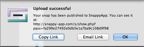 Share SnappyApp