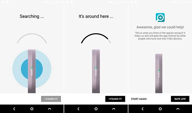 Android fitbit finder