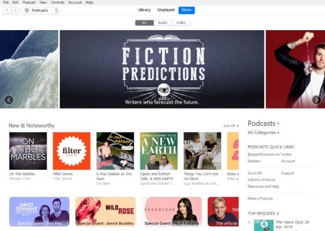 Utilizați iTunes pentru a vă abona la podcast-uri pe Windows și macOS