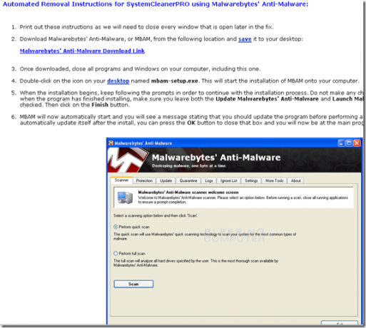 Software de remediere a virusului