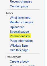 Link pentru pagina Wikipedia