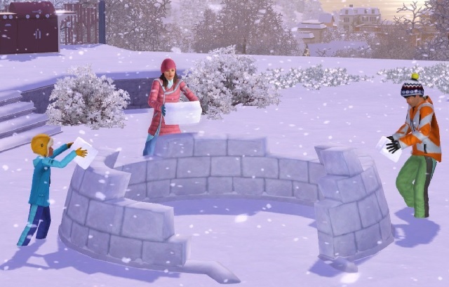 Cum să faci Sims mai interesant cu conținut personalizat Sims 3 Snow