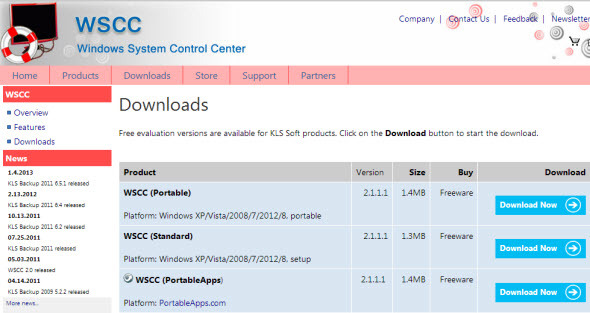 centru de control al sistemului Windows