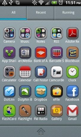 tema iPhone pentru Android