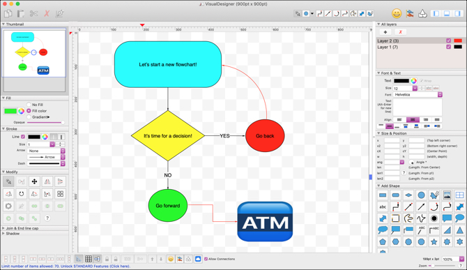 VisualDesigner pentru Mac