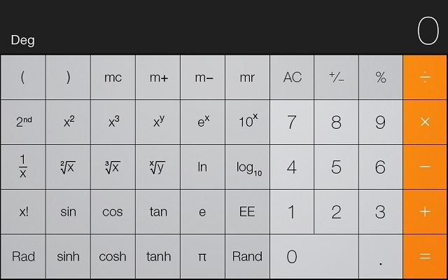 Calculator stiintific