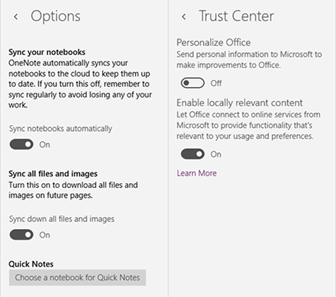 OneNote-features-ferestre-settings