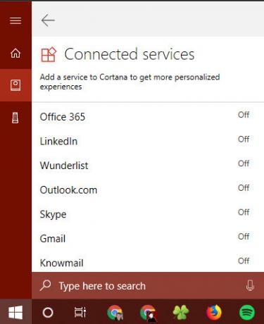 Cortana-Connected-Servicii