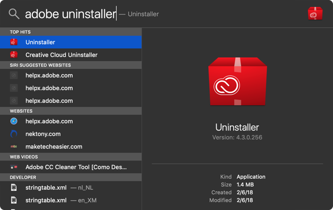 Căutați uninstaller Mac