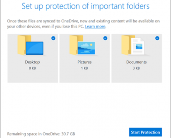 Protecție foldere Microsoft OneDrive