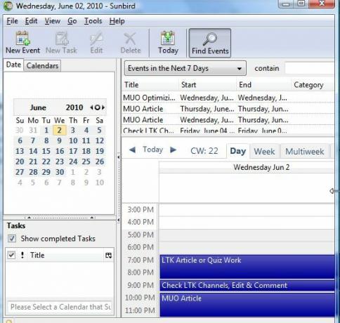 Cum să configurați Mozilla Sunbird ca client desktop pentru Google Calendar sunbird9