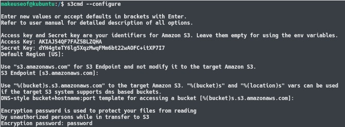 backup dispozitiv Amazon Amazon s3 linux