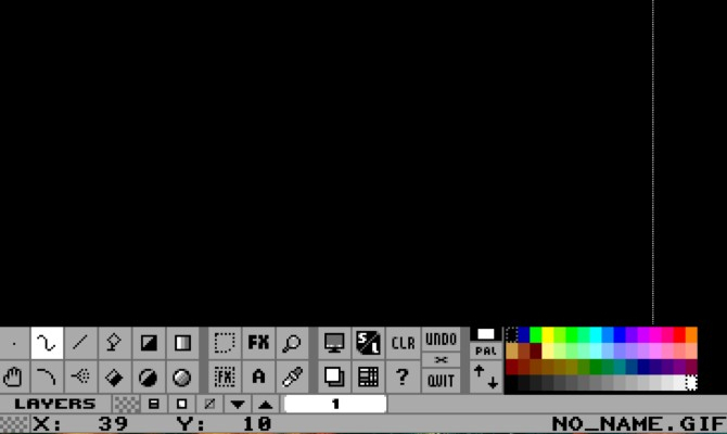 Dezvoltatori de jocuri retro GrafX2 Pixel Art Tool