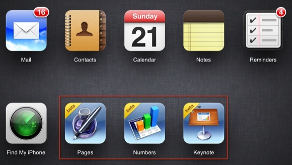 IWork pentru iCloud