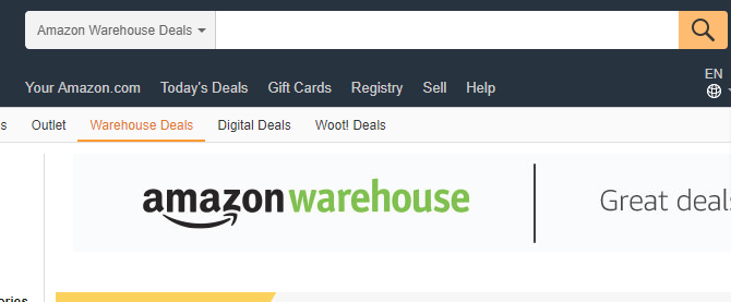 Ghidul de cumpărături online MakeUseOf pentru Amazon depozit oferă 670x277