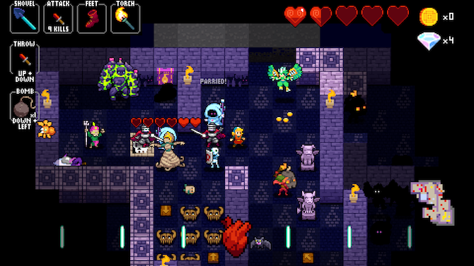 cripta necrodancerului ios roguelike