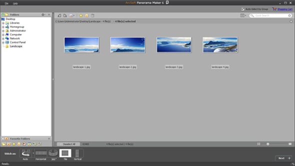 Stitch Together Imagini panoramice cu Arcsoft Panorama Maker 6 [Giveaway] panoramator 6 ss1