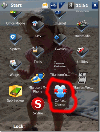 Windows mobile duplicare de eliminare a contactelor
