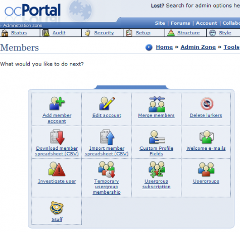 managementul conținutului intranet